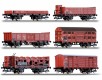 01645 Tillig Set of 6 freight cars